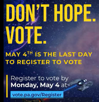 Don't Hope. Vote!